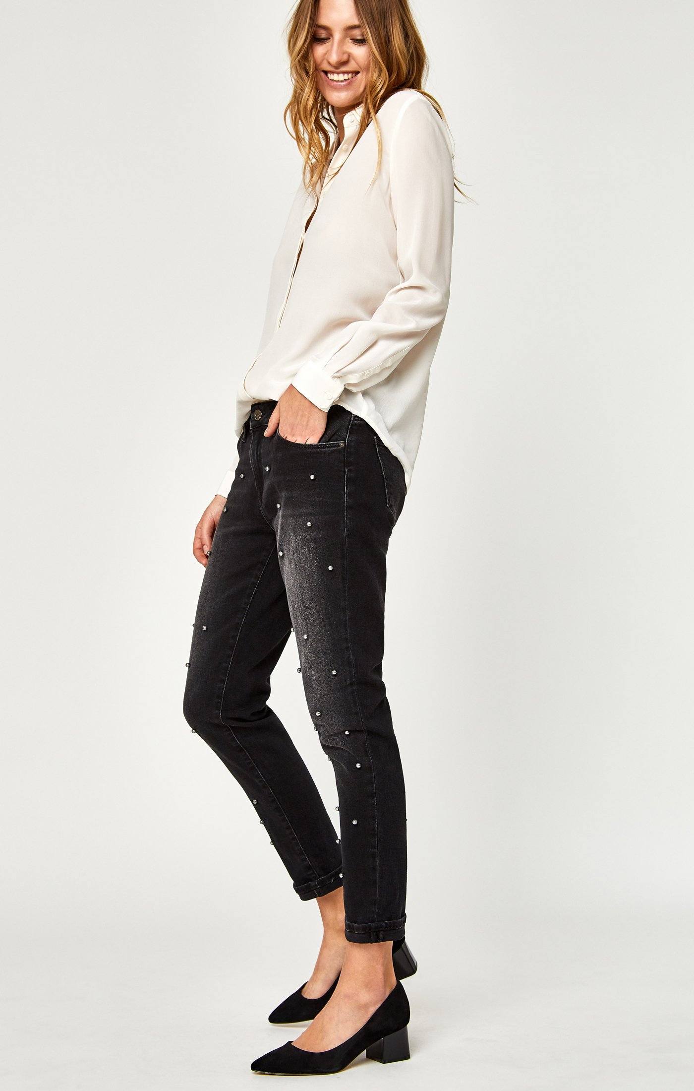 ADA BOYFRIEND IN SMOKE PEARL - Mavi Jeans