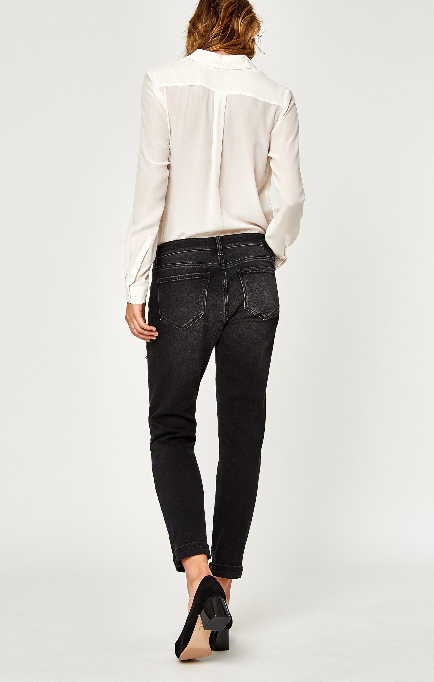 ADA BOYFRIEND IN SMOKE PEARL - Mavi Jeans