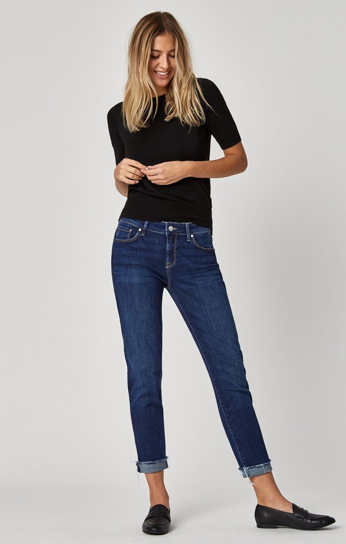 ADA BOYFRIEND IN DEEP BLUE TRIBECA - Mavi Jeans